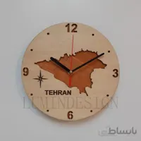 ساعت سه بعدی تهران