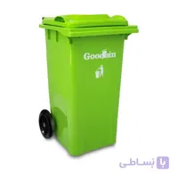 مخزن زباله 100 لیتری گود بین مونتاژ شده پدال دار