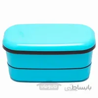 ظرف غذای ۳ لایه G&B رنگ آبی(ساخت ‌ژاپن)