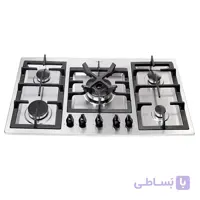 اجاق گاز 5 شعله درسا مدل رادین استیل(ارسال رایگان) ا Dorsa Radin Gas Hob