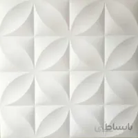دیوارپوش فومی چهاربرگ سفید شیری ایرانی