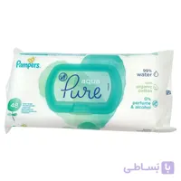 دستمال مرطوب پمپرز Pampers مدل Aqua Pure