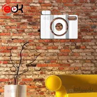 اینه دکوراتیو دیواری فانتزی طرح دوربین در پنج رنگ