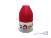 شیشه شیر momeasy رنگ قرمز