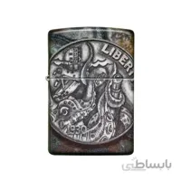 فندک زیپو Pirate Coin Design کد 49434