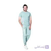 ست تیشرت و شلوار مردانه ساتین Sateen کد 8323