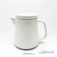 قوری سفید سرامیکی وارداتی