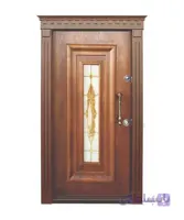 درب ضد سرقت روکش راش ونی گلس سری K