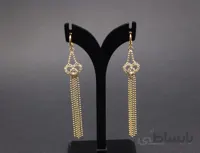 گوشواره آویز رشته ای - M49