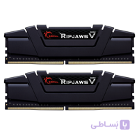 رم کامپیوتر RAM جی اسکیل دو کاناله مدل RipjawsV DDR4 4000MHz CL18 Dual ظرفیت 64 گیگابایت