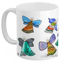 لیوان سرامیکی فرشته