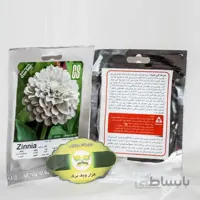 بذر گل آهار پاکوتاه سفید
