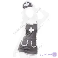 کاستوم پرستاری 3 تکه با شورت لامبادا