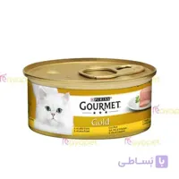 کنسرو گورمت گلد پورینا مخصوص گربه طعم مرغ 85 گرمی