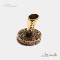 پایه فلزی طرح کلاسیک طلایی