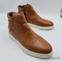نیم بوت چرم طبیعی مردانه kb106