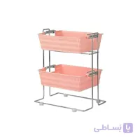 سبد سیب زمینی و پیاز لیمون مدل ۲ طبقه مستطیل