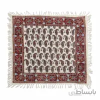 رومیزی قلمکار مربعی ممتاز سایز 80*80 سانتی متر کد s4