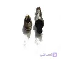 کانکتور فلزی نظامی6 پین قطر 12 میل