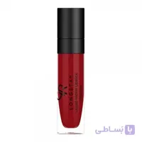 رژ لب مایع مات گلدن رز مدل Long Stay شماره 18