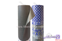 لایی زنجان مشکی باندسرمه ای عرض۱۱۰ (یک طاقه)