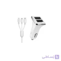 WK-DESIGN WP-C19 Spyker Car Charger شارژر اتومبیل دبلیو کی