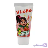 خمیر دندان کودک وی وان قرمز 60 میل ا Vi-One 2 Plus Kids Toothpaste 60ml