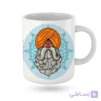 ماگ سرامیکی طرح مدیتیشن