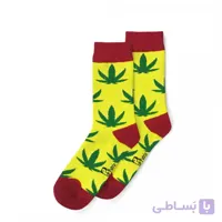 جوراب فانتزی طرح برگ