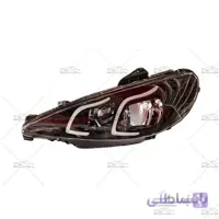 چراغ جلو اسپرت پژو 206 طرح بنزی