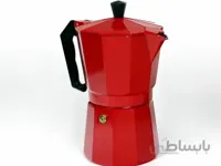 قهوه جوش اسپرسو ساز دستی 3 کاپ رنگی