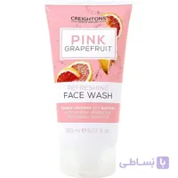 ژل شستشوی کریتونز Creightons مدل گریپ فروت صورتی Pink Grapefruit حجم 150 میل ا Creightons Pink Grapefruit Refreshing Face Wash 150ml