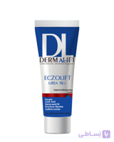 کرم مرطوب کننده و نرم کننده حاوی اوسرین و اوره 10 درصد درمالیفت ا Dermalift Eczolift Urea 10 Percent Cream