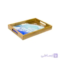 سینی چوبی – رزینی طرح دریا