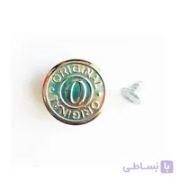 دکمه جین نقره ای بسته دو عددی