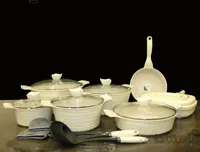 سرویس 16 پارچه کرم لاین یونیک مدل UN-7728
