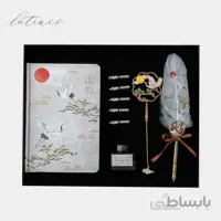 ست کالیگرافی قلم پر طرح پرواز ویژه مدل ۰۱