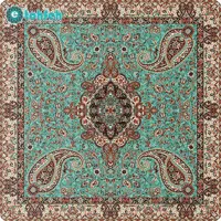 رومیزی مربع ترمه طرح سالار کد ۶۱۷
