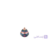 قندان کوچک مس و پرداز