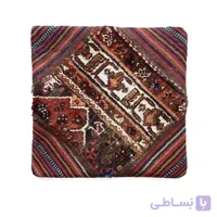 کوسن قالی و جاجیم دستباف طرح لوزی 2 - 40×40 سانتی