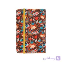 دفترچه خط دار صحافی قطع جیبی sjk81