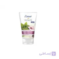 کرم مرطوب کننده دست داو حاوی عصاره خاک رس سبز و چای و گل شاکورا Dove سری اروپایی حجم 75 میل