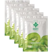 پک 5 تایی ماسک ورقه ای کیوی دیگنیتی Dignity Kiwi Sheet Mask