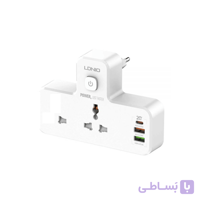 شارژر و چند راهی الدینیو مدل SC2311
