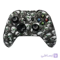 خرید روکش دسته بازی Xbox طرح کله اسکلت + روکش آنالوگ