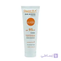 کرم ضد آفتاب دکتر ژیلا مدل Invisible با Spf 95 حجم 50میلی لیتر ا Doctor Jila Invisible Sunscreen Cream Controlled Oil Level SPF95 50 ml