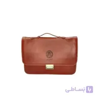کیف کلاسوری چرم طبیعی دسته دار