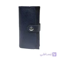 کیف پول جا موبایل دار چرم طبیعی