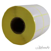 لیبل (برچسب) کاغذی دو ردیفه 34×51