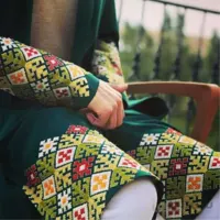 مانتو سوزندوزی دوخت فنوجی ا Women's embroidery belt